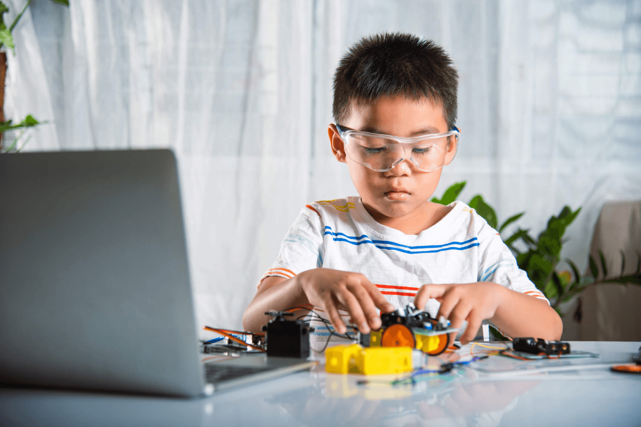 Students Learning STEM Activity